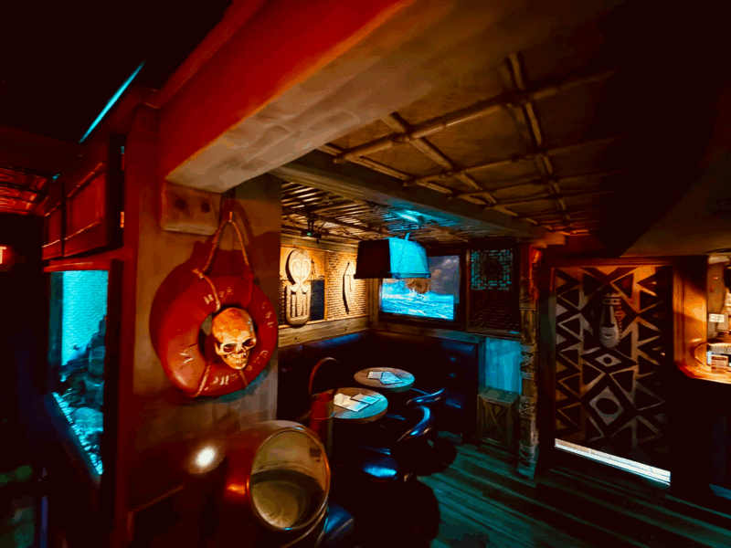 Tiki-Ko and The Sinking Ship Room