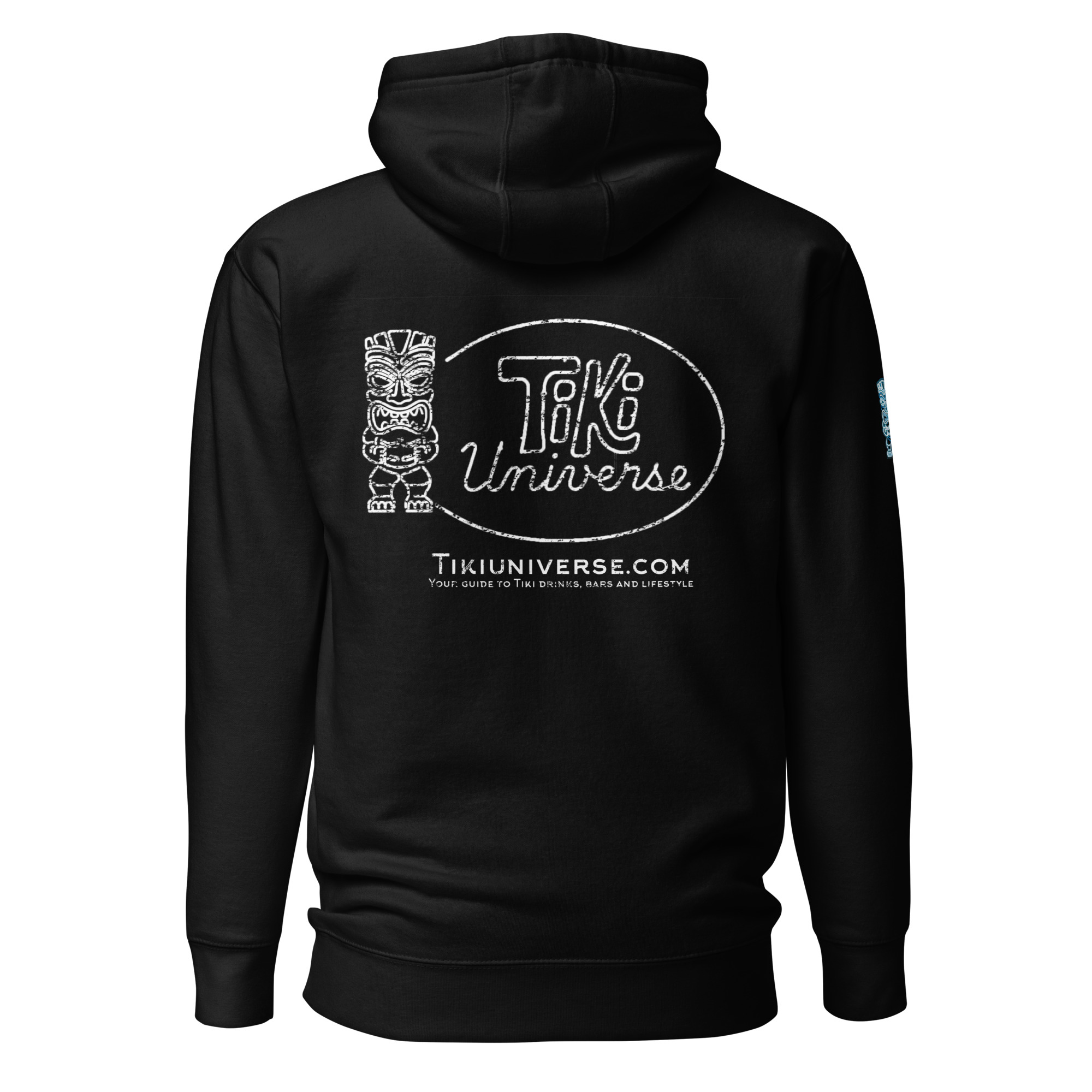 Tiki Universe Black Hoodie - Image 2