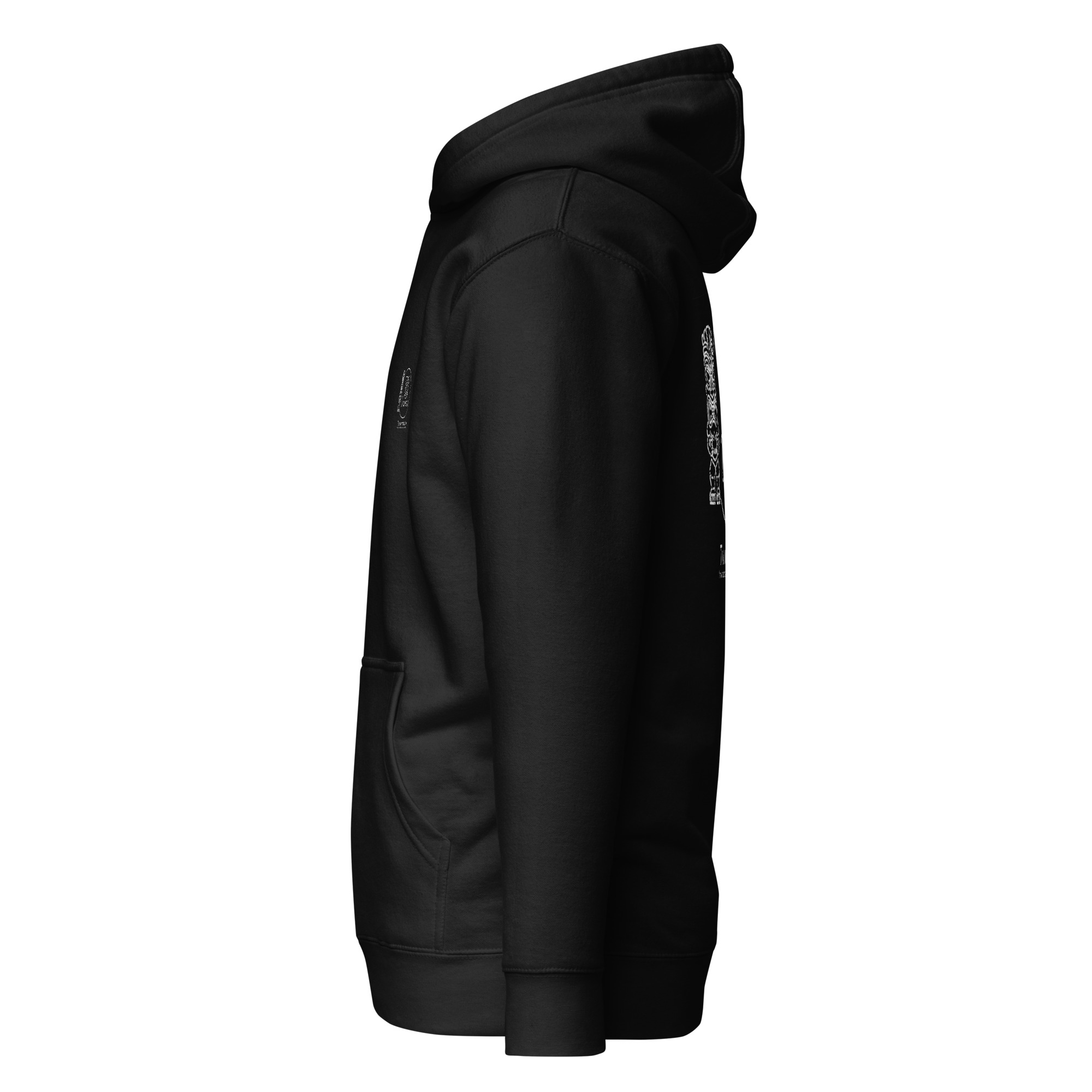 Tiki Universe Black Hoodie - Image 3